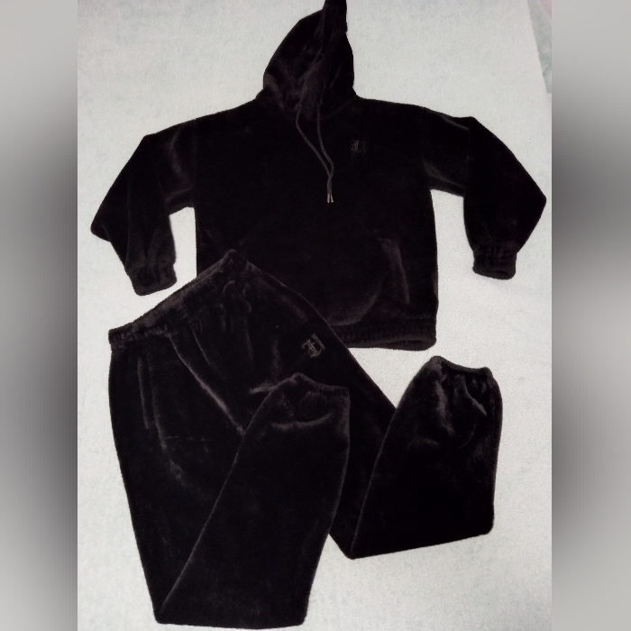 Black Faux Fur Juicy Couture X Apparis